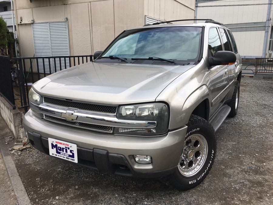 03y シボレー トレイルブレイザー Ltz 禁煙 ディーラー車 全記録簿有 アメ車 輸入車 Suv 四駆 新車 中古車販売 株式会社 モリーズ Mori S Inc 東京 練馬